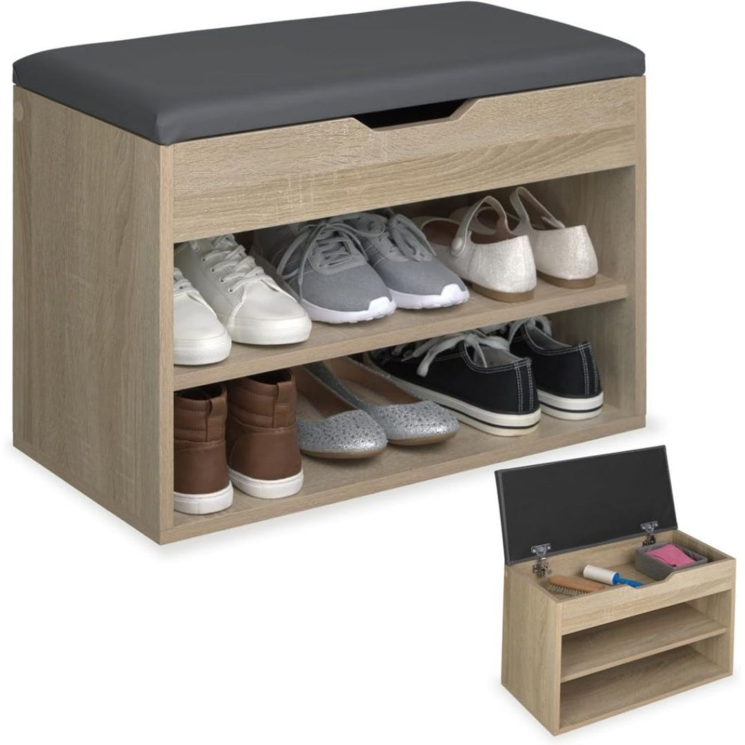 Meuble de Rangement en MDF, Format 60 x 30 x 43,5 cm