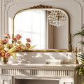 Miroir de Salle de Bain Retroeclaire en Cuivre, Finition Cuivre
